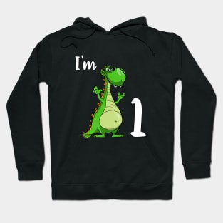 I'm 2 Dino's kid's birthday party Hoodie